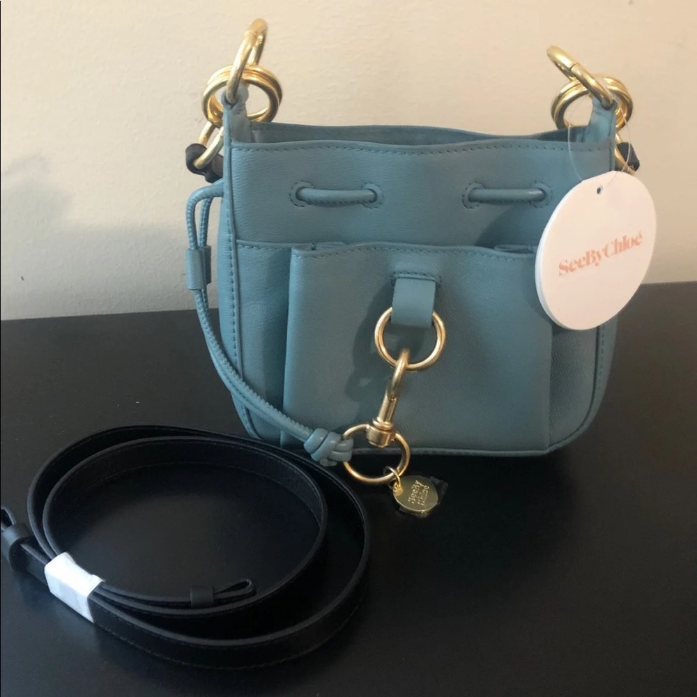BRAND NEW See By Chloe mini Tony Bucket bag